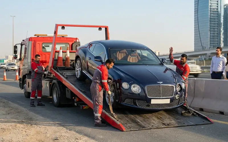 Reasons to choose our specialized Bentley recovery service for safe and professional luxury car towing.